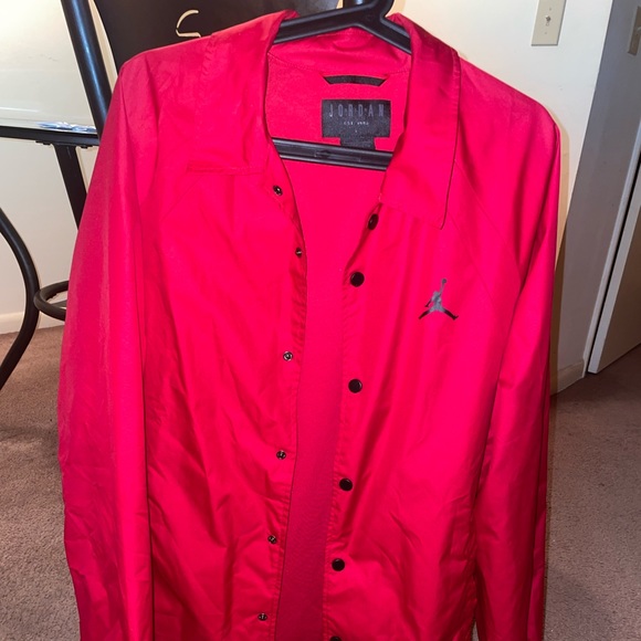 Red Jordan jacket - Picture 1 of 2